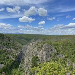 auf das Bodetal und die Rosstrappe